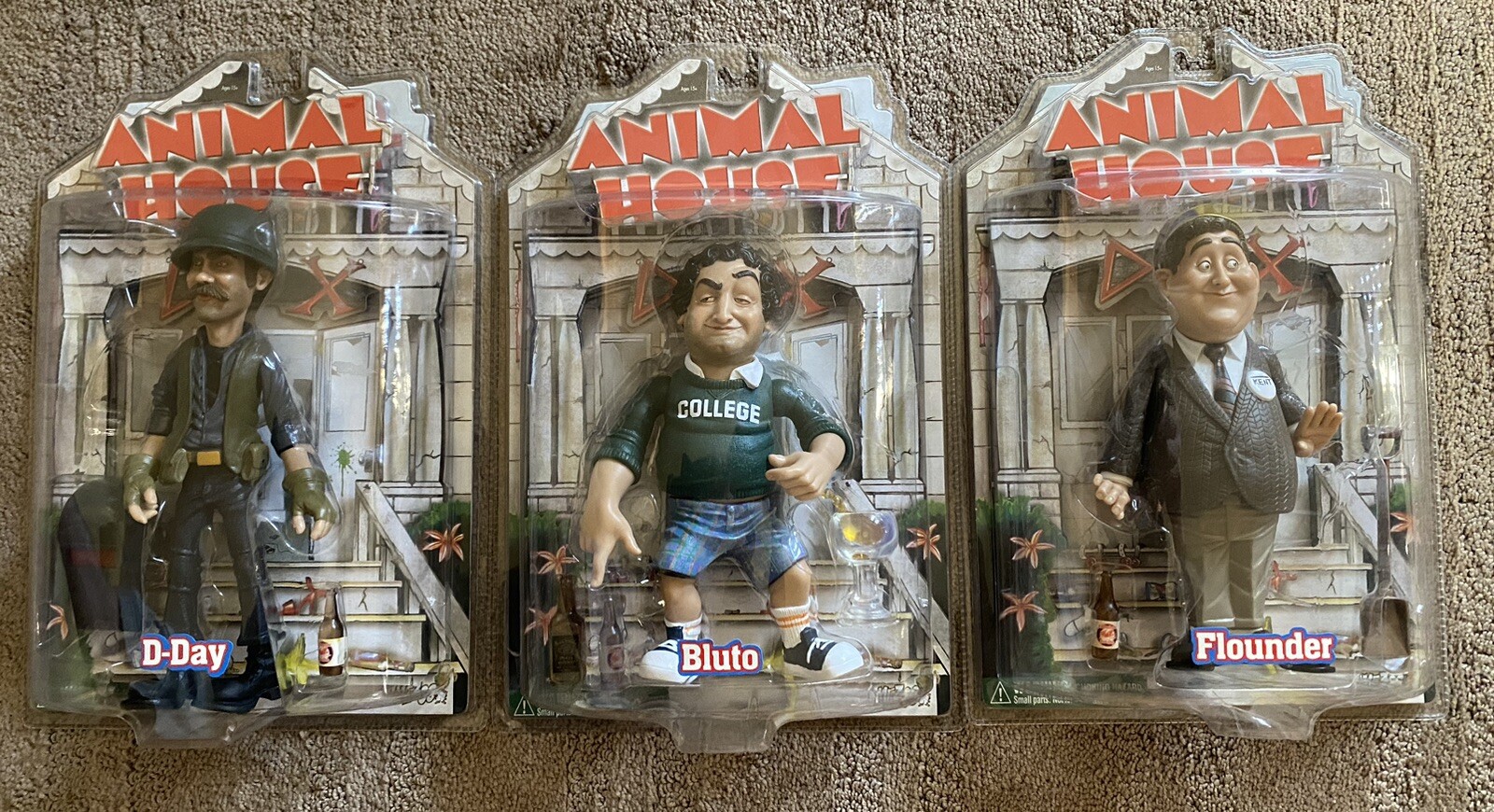 Animal House Action Figures Mezco Set Of 3 eBay