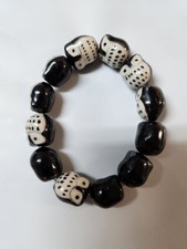 Adjustable Stretchable Bracelet / Wrist Band with 12 individual Owl Beads