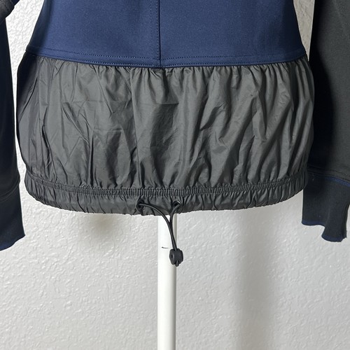 Chaqueta Adidas Stellasport Entrenamiento Atlético Azul Marino Gris Para Mujer Talla XS - Imagen 5 de 10