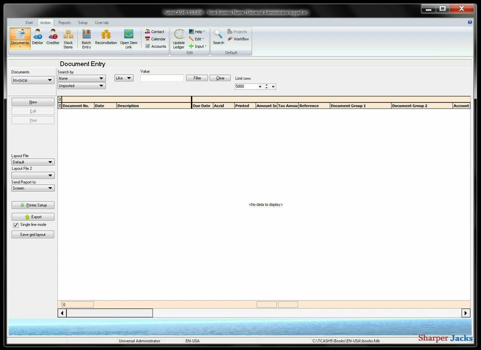 NEW & Fast Ship! TurboCASH Accounting / Bookkeeping / Finances Software PC Disc - Image 3 of 4