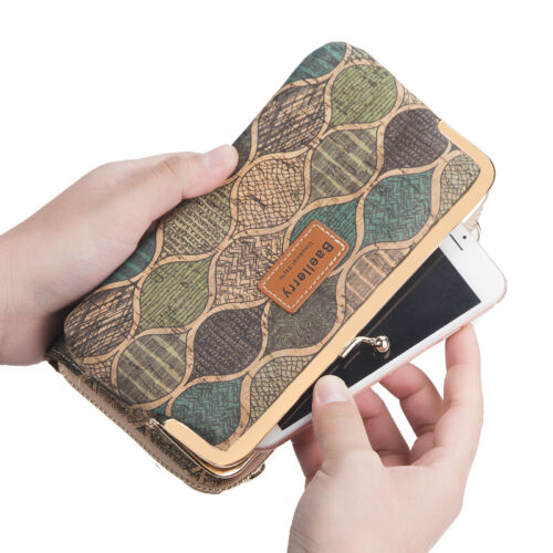 Fashion Women's W2 Multi-function Long Clutch Wallet Chain Phone Shoulder Bag - Picture 2 of 10