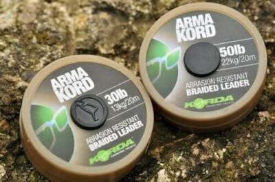 KORDA - ARMA KORD GEFLOCHTENES SCHOCKVORFACH - 30LB ODER 50LB
