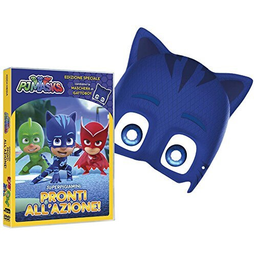 Pj Masks - Super Pajamas Ready For Action! (Catboy Edition) (DVD+Mask)