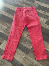 Just USA Red Jeans Stretch Skinny Ankle Y2K Size 27