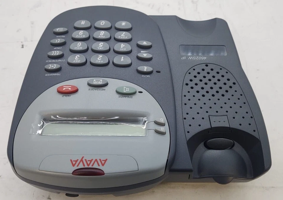 Lote de 5 AVAYA 4602 IP 4602D02A-2001 700257934 GRIS OSCURO Foto 4 de 4