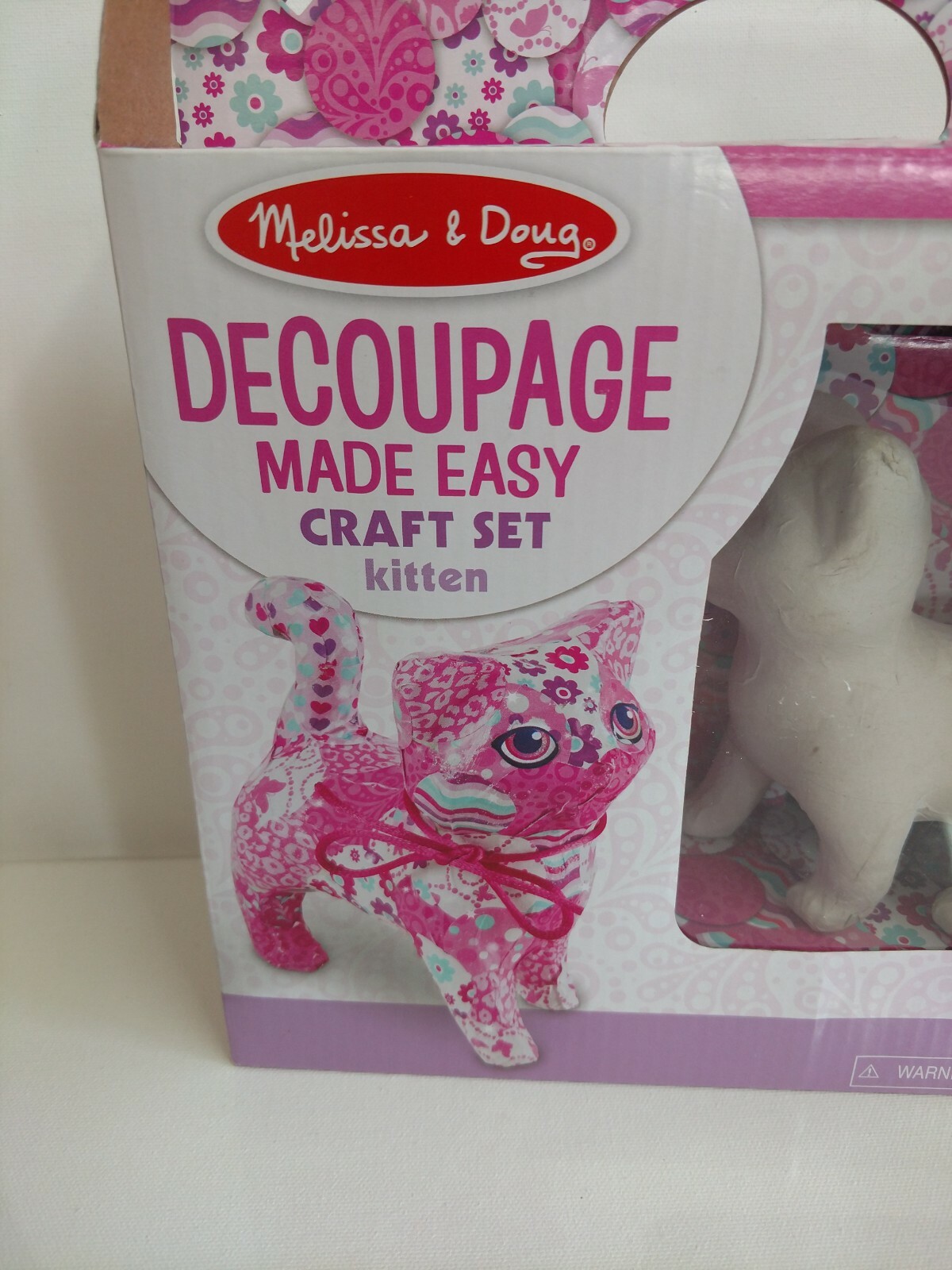 melissa and doug decoupage kitten