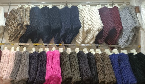 Moda Para mujeres Conejo Real Capa Tejida de Piel Capa Suéter Sin Mangas Invierno Talla - Imagen 10 de 50