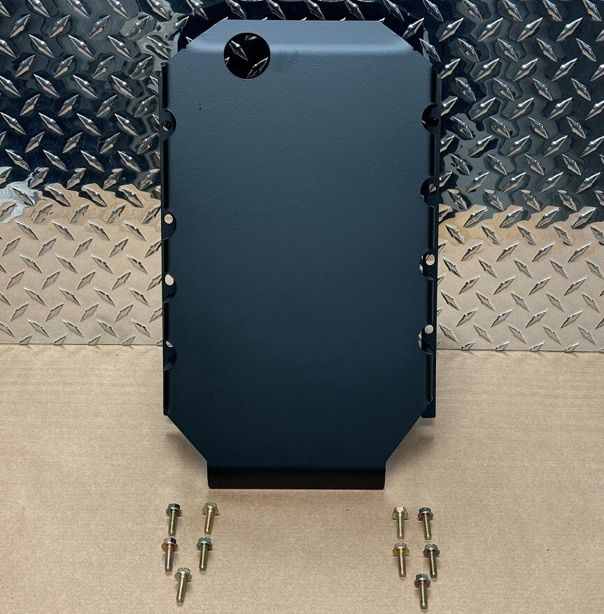 [SR] Jeep Cherokee XJ AW4 transmisión cárter de aceite placa de deslizamiento/protector de rocas Foto 3 de 4