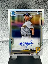 2021 Bowman Ji-Hwan Bae 1st Bowman Auto Refractor /499