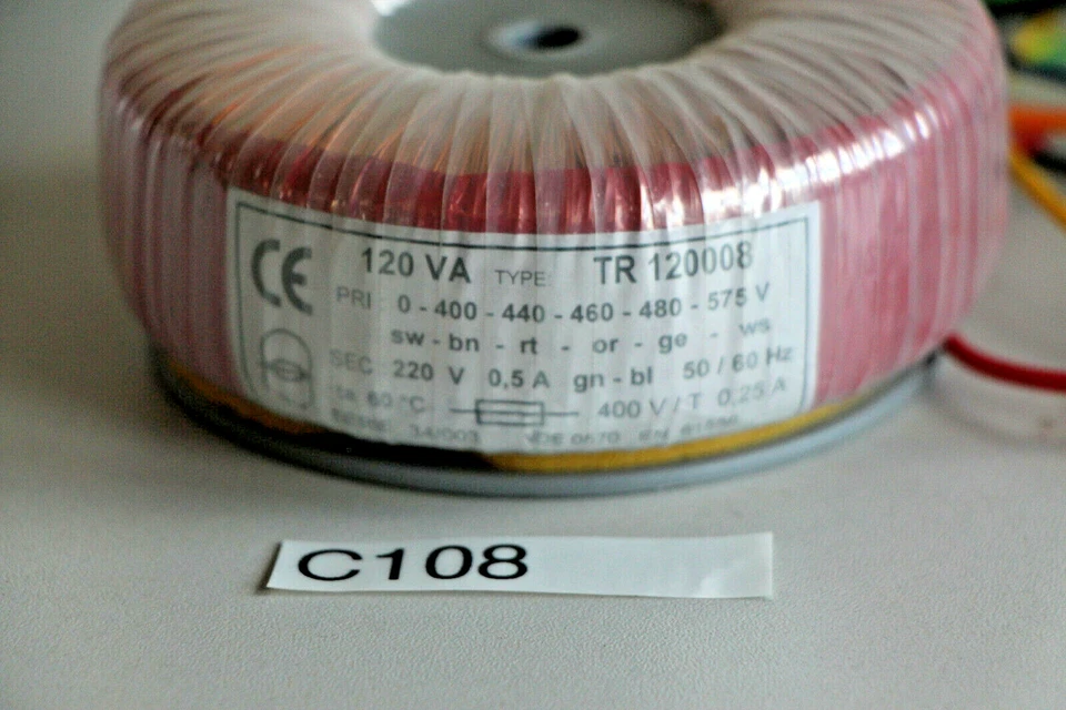 Ringkerntrafo, Ringkerntransformator und Spartransformator (C108-R34) - Bild 2 von 4