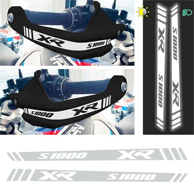 2pcs LIGHT GREY REFRACTIVE Adhesives Compatible PARAMANI BMW S 1000 XR S1000XR