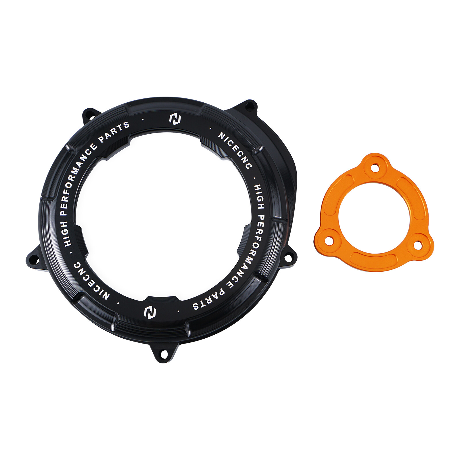 CNC Billet Clear Clutch Cover Pressure Plate For KTM 1290 Duke R/GT