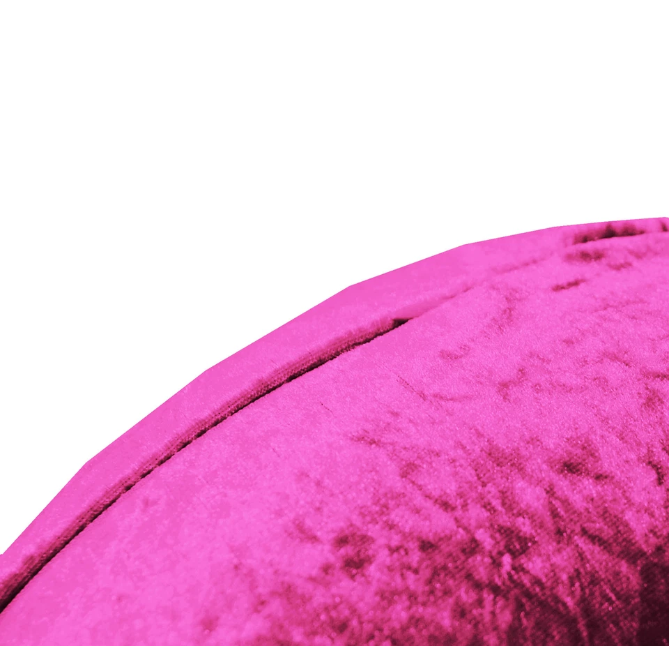 Cojín Cove31 mv99n Estilo Terciopelo Triturado Diamante Brillo Rosa Caliente Foto 2 de 4