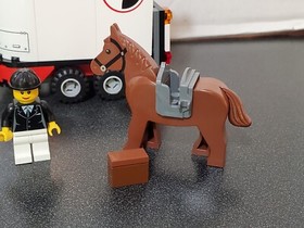 LEGO City 7635 4WD with Horse Trailer 100% Complete w/ Instructions 