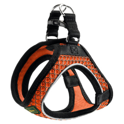 Hunter Hilo Comfort Geschirr orange 3D-Mesh atmungsaktiv Hundezubehör