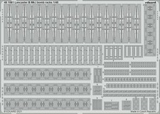 Eduard 1/48 Avro Lancaster B Mk.I Bomb Racks ...