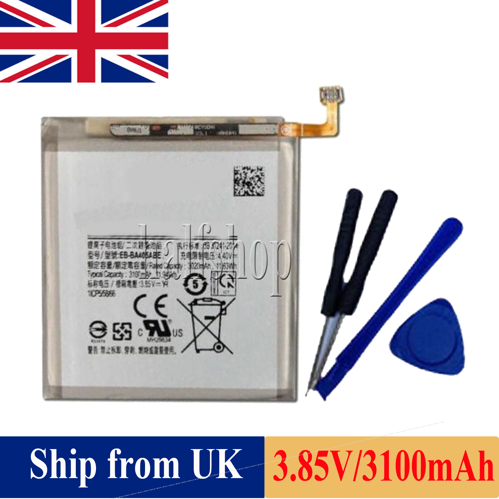 New replacement for Samsung Galaxy A40 A405F EB-BA405ABE EB-BA405ABU Battery