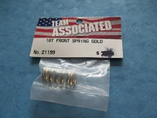 VINTAGE TEAM ASSOCIATED 21199 FRONT GOLD SPRING 18T RC18T ASC21199 NIP