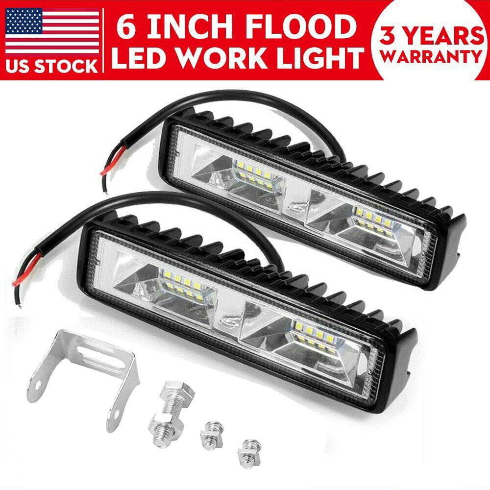 MICTUNING 40W Led Work Lighting Bar Flush Mount LE... - Grandado MICTUNING 40W Led Work Lighting Bar Flush Mount LE... - Grandado