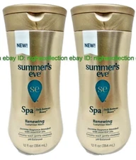 ( 2 ) Summer's.E Jasmine Cleansing Wash SPA Renewing w/ Essential Oils 12 oz