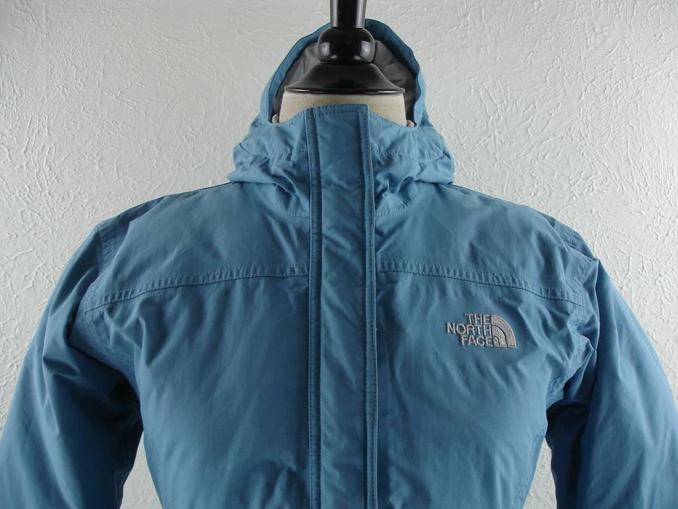 Abrigo Chaqueta Parka Aislante The North Face Niñas Talla L Azul Groenlandia Plumón de Ganso Foto 4 de 4