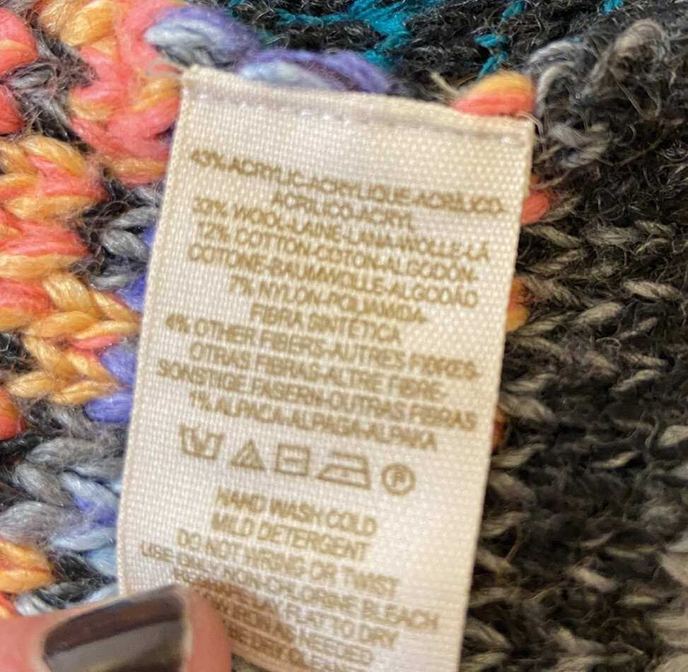 Free People Kryptonite Patchwork Sweater Cardigan… - image 6