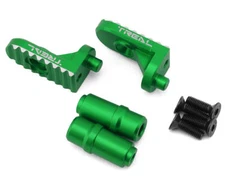 Treal Hobby Promoto CNC Aluminum Foot Pegs (Green) (2) [TLHTPROMOTOMX-33]