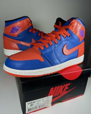 Size 8.5 - Jordan 1 Retro High OG Knicks 2013 | eBay