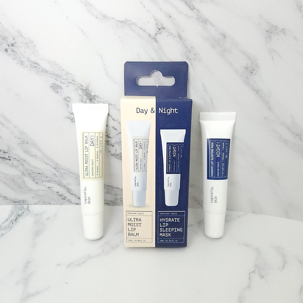 LOGICALLY Day and Night Lip Care Duo Set 2pcs Moisturizing K
