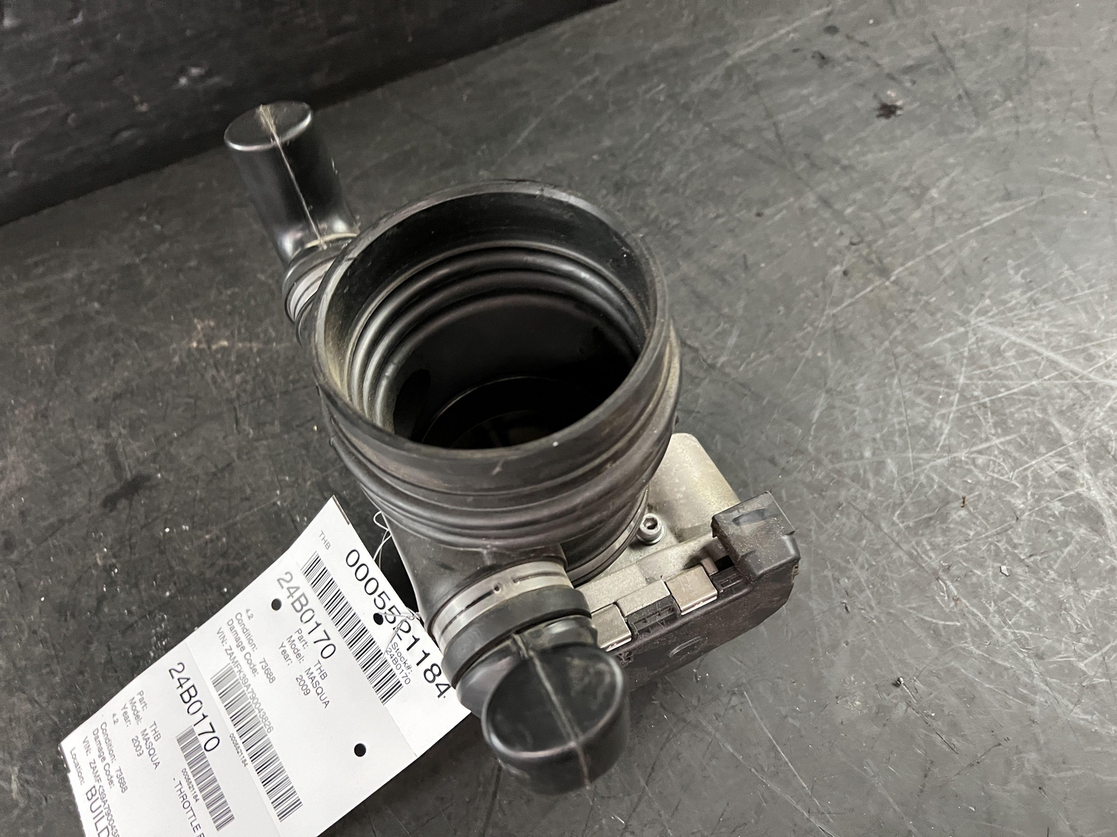 05-11 MASERATI QUATTROPORT 4.2 THROTTLE BODY