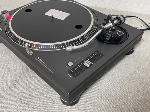Technics SL-1200MK3D Black with Dust Cover Direct Drive DJ Turntable Tested Used - Picture 20 of 24