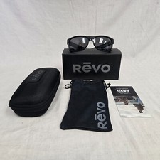 Revo Camden Sunglasses Black Frame Graphite Lens Polarized RE 5011X 01 DISPLAY 