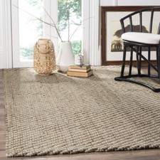 SAFAVIEH Natural Fiber NF471A Handmade Natural Rug