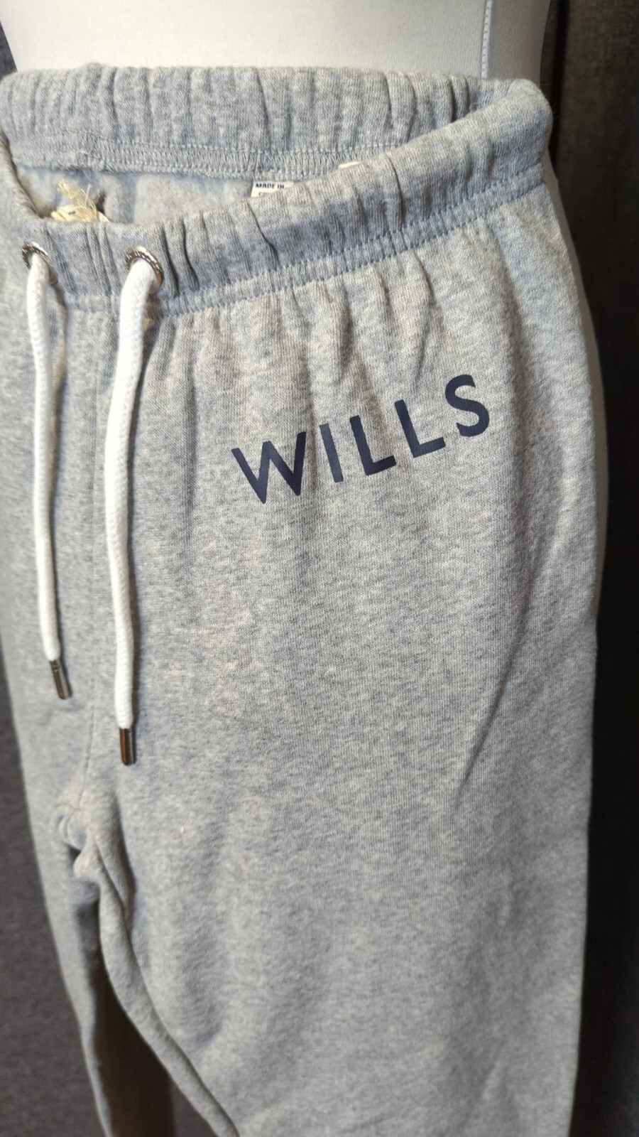 Jack Wills Maynestone Jogging Bottoms Grey UK 6 RRP £44.50 LN035 BB 10 image 2