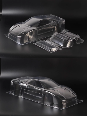 1:10 RC Clear Lexan Body Shell Ferrari F40 with Shell decals TEAMC