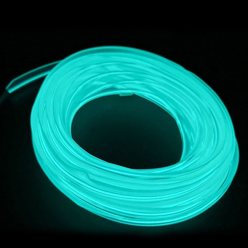 LED Car Interior EL Wire Neno lights Auto Atmosphere Tube Strip Rope Tape Light - Picture 16 of 31