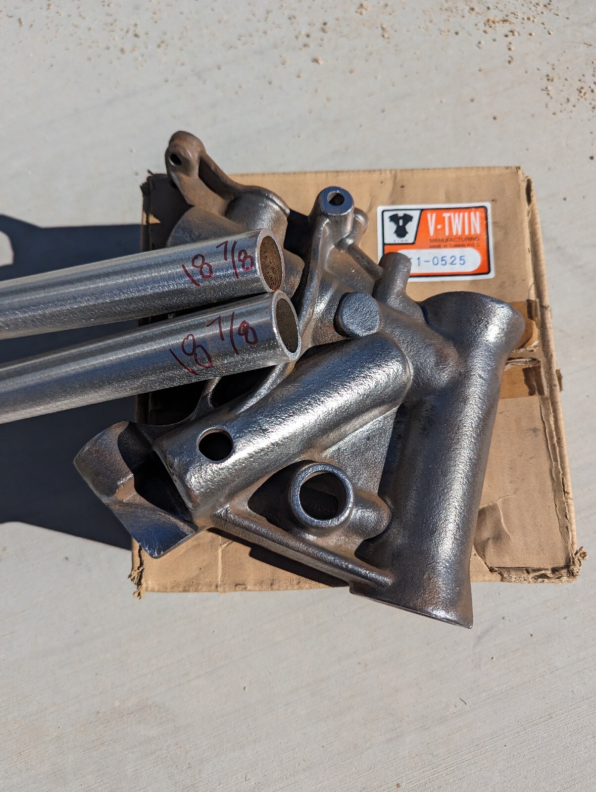 Harley Panhead Replica Frame Neck 194869 eBay