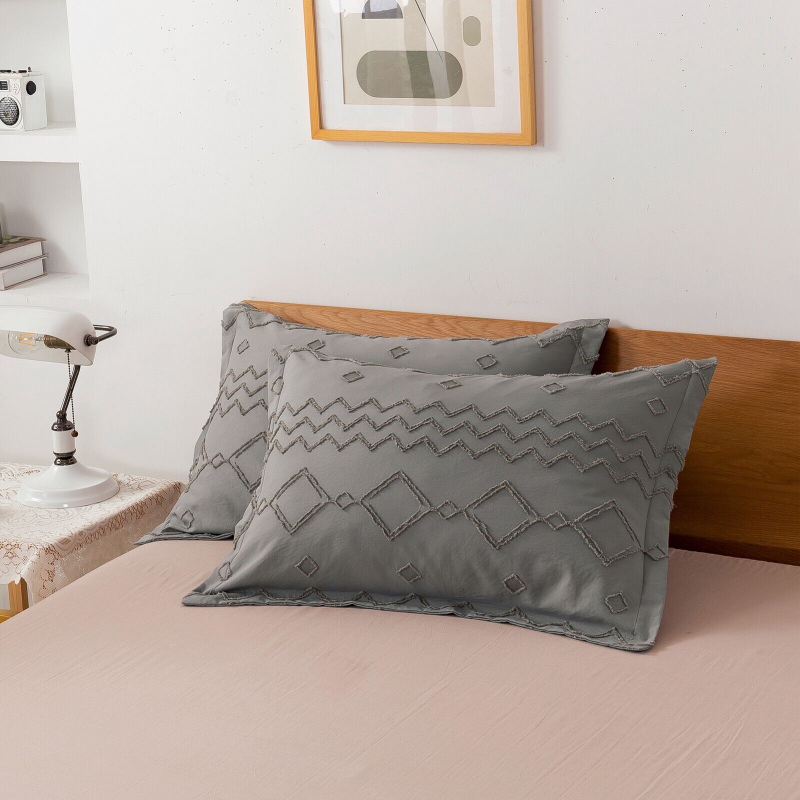 3 Piece Duvet Cover Set With Pillow Shams Twin Full Queen King Size