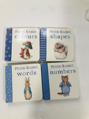 Peter Rabbit My First Little Library by Beatrix Potter 4 Baby Board ...