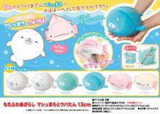 Japan Import Mochi Mochi Seal Axolotl Ultra Soft Squishy Plush Kawaii Cute Doll