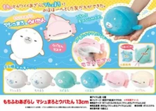 Japan Import Mochi Mochi Seal Axolotl Ultra Soft Squishy Plush Kawaii Cute Doll