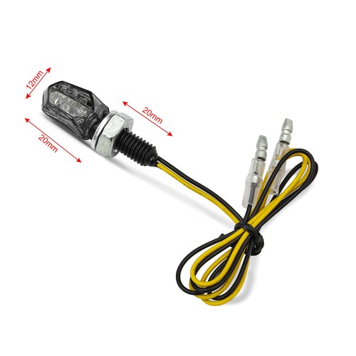 Intermitentes LED para Indian Vintage / Dark Horse TX19 teñido de negro - Imagen 6 de 6