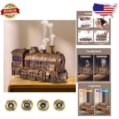 Cool Steam Train Humidifier: 300ml Capacity with Touch Control & Low Noise