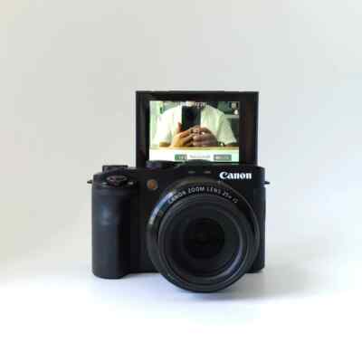 Canon PowerShot G3X BLACK 20.2MP 25x Optical Zoom Digital Camera