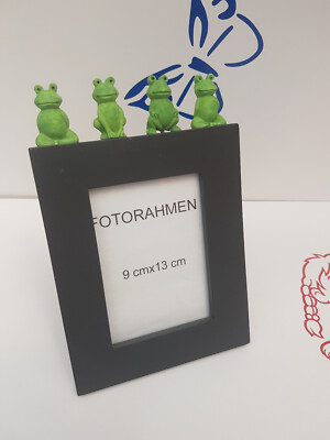 Bilderrahmen 9 x 13cm mit Bären Frösche oder Gemüse