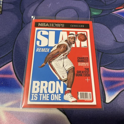 2020-21 NBA Hoops Lebron James Slam Insert 2