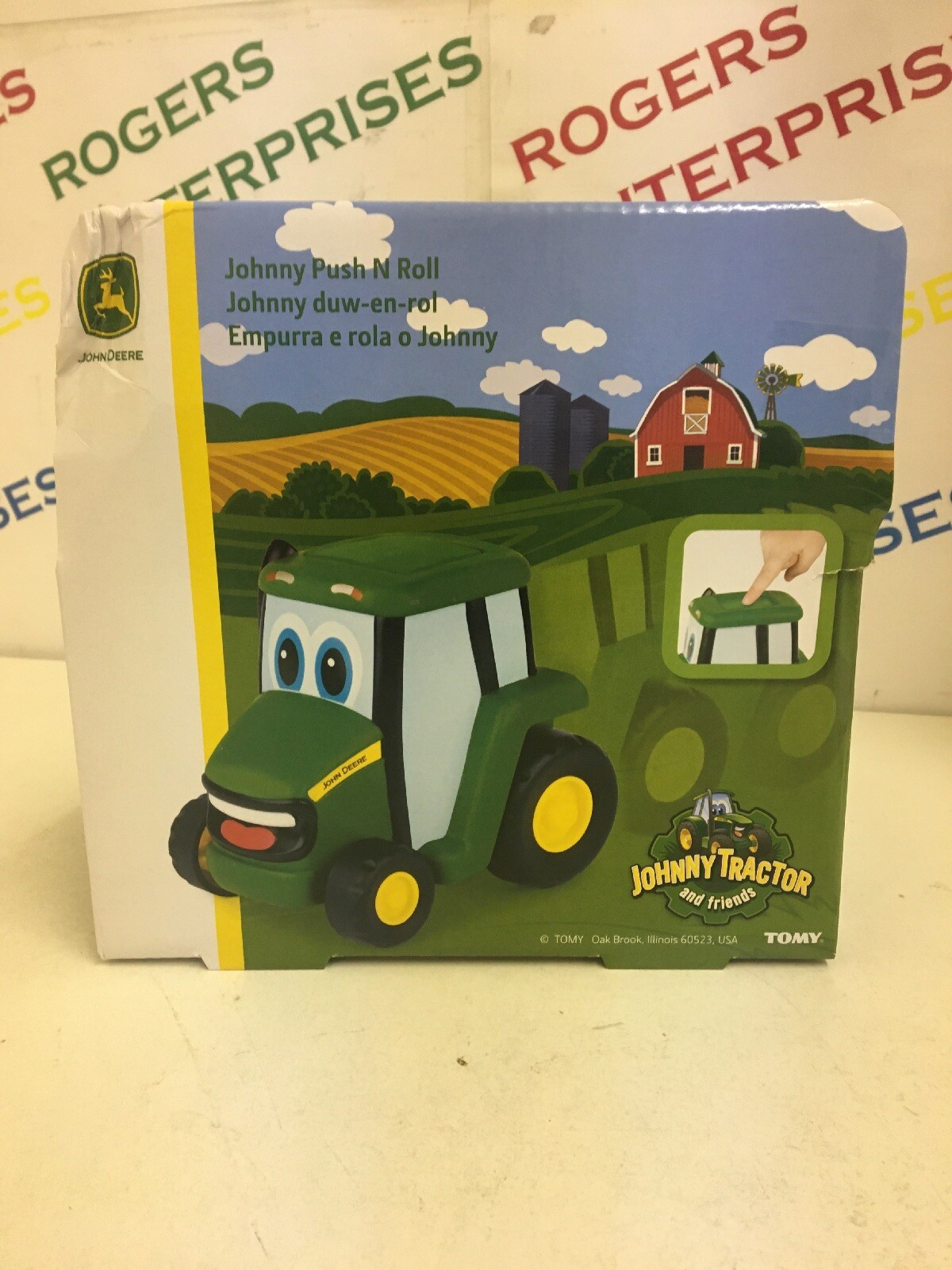 john deere push and roll johnny tractor