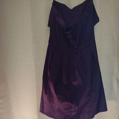 Speechless Women's Purple Strapless Formal Semi Dress Size 11 | eBay