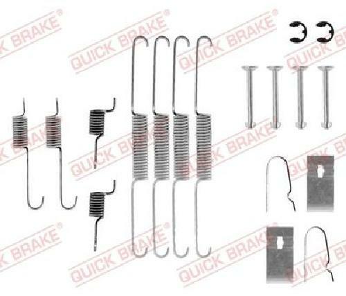 Original Quick Brake Brake Shoe Accessory Kit 105-0636 for KIA Mazda