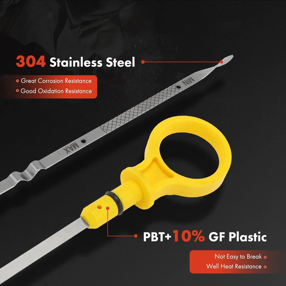 Varilla de medición de aceite de motor para Ford Ranger 2001 2002 2003 2004 2005 2006-2011 L4 2,3 L Foto 2 de 4